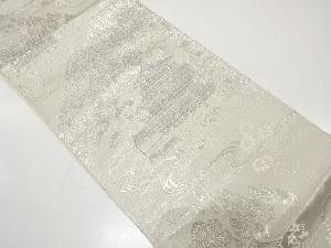 京風景模様織り出し　袋帯